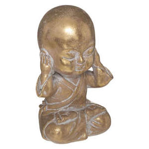 Bouddha doré H 15 cm - Product Image 1