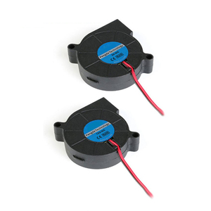 מאוורר צנטריפוגלי 5015 5V 12V 24V 5 ס\\\"מ פיזור חום/יניקה מפוח טורבו שקט - Product Image 6