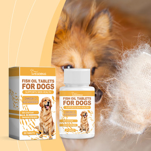 Gélules d'huile de poisson Oméga 3 pour chiens et chats – Soin de la peau, du pelage, du cœur et de la vision – Multivitamines en vrac – Gélules d'huile de poisson Oméga 3 pour chiens et chats - Product Image 1