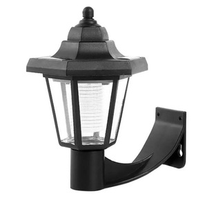 Lampe solaire LED d'extérieur en plastique pour jardin, hexagonale, style vintage, pour pelouse, indice de protection IP54, à insérer dans le sol ou à fixer au mur - Product Image 5