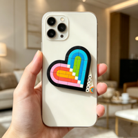 Kit de décoration de coque de téléphone en mini briques de construction DIY, accessoire de charme personnalisé pour téléphone portable, compatible avec les grandes marques