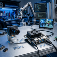 Modul Kamera IMX477 12MP 4K MIPI 1080P 220fps Data RAW Kecepatan Tinggi untuk NVIDIA Jetson Orin Nano dan Robotika AI Edge