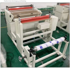 Máquina de corte longitudinal automática de Material de papel marrón comercial de alta velocidad/hoja de cobre PVC PET película adhesiva cortador eléctrico cruzado - Product Image 6