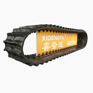 Лидер продаж, высококачественный сельскохозяйственный трактор 400x90, резиновая гусеница - Product Image 2