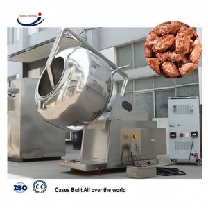 कैंडी चीनी कोटिंग मशीन तकनीकी सहायता और वायु तापमान नियंत्रण के साथ कारखाने बनाने के लिए - Product Image 4