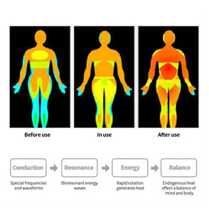 Oem Odm Gezondheidszorg Pemftherapie Terahertz Heat Cell Healing Fysiotherapie Terahertz Foot Massager Spa Body Detox Apparaat - Product Image 4
