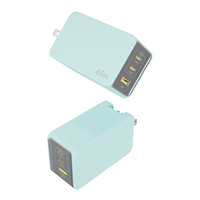 Produsen Charger PD 65W Ramah Lingkungan Daya Tahan Lama Pd 65w Tipe-C USB-C Charger Gan Universal untuk Ponsel dan Earphone
