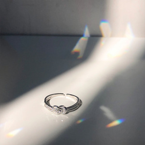 Stackable Reliable Social Media Viral Style Hammered Hollow Rings Premium Grade Brass <b>Accessories</b> - Product Image 2