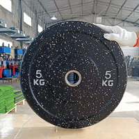 Plaques de musculation en caoutchouc direct usine 5kg 10kg 15kg 20kg 25kg pour fitness et gym