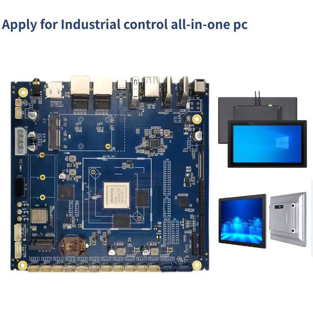 OEM ODM Embedded Android Motherboard JLD-I02, RK3588 ARM SBC, Dual RJ45 Ports for Industrial Terminal & Smart Display