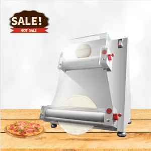 Cheio automático inteligente guangdong italiano bancada elétrica mini pizza dou massa rolo crosta base fabricante comercial fazer máquina