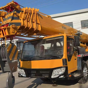 Grue d'occasion QY50K-2 50 tonnes Shanghai QY QAY XCA XCT en bon état à prix réduit - Vente chaude - Product Image 1
