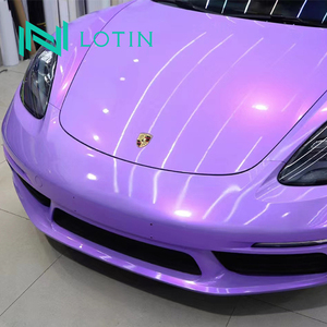 Vinilo Cromado Arcoíris que Cambia de Color para Automóvil, Adhesivo Removible para Carrocería Completa - Product Image 2