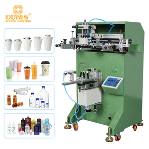 High Speed Semi-Auto Screen Printing Machine for Plastic Glass and Paper <strong>Cups</strong> Cylindrical Object Logo <strong>Printer</strong> - Product Image 1