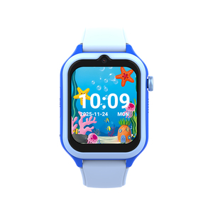 Montre pour enfants 4G étanche IP67 avec fonction SOS à une touche, suivi GPS précis, design ultra-fin de 13,6 mm pour les enfants de 4 à 10 ans - Product Image 1