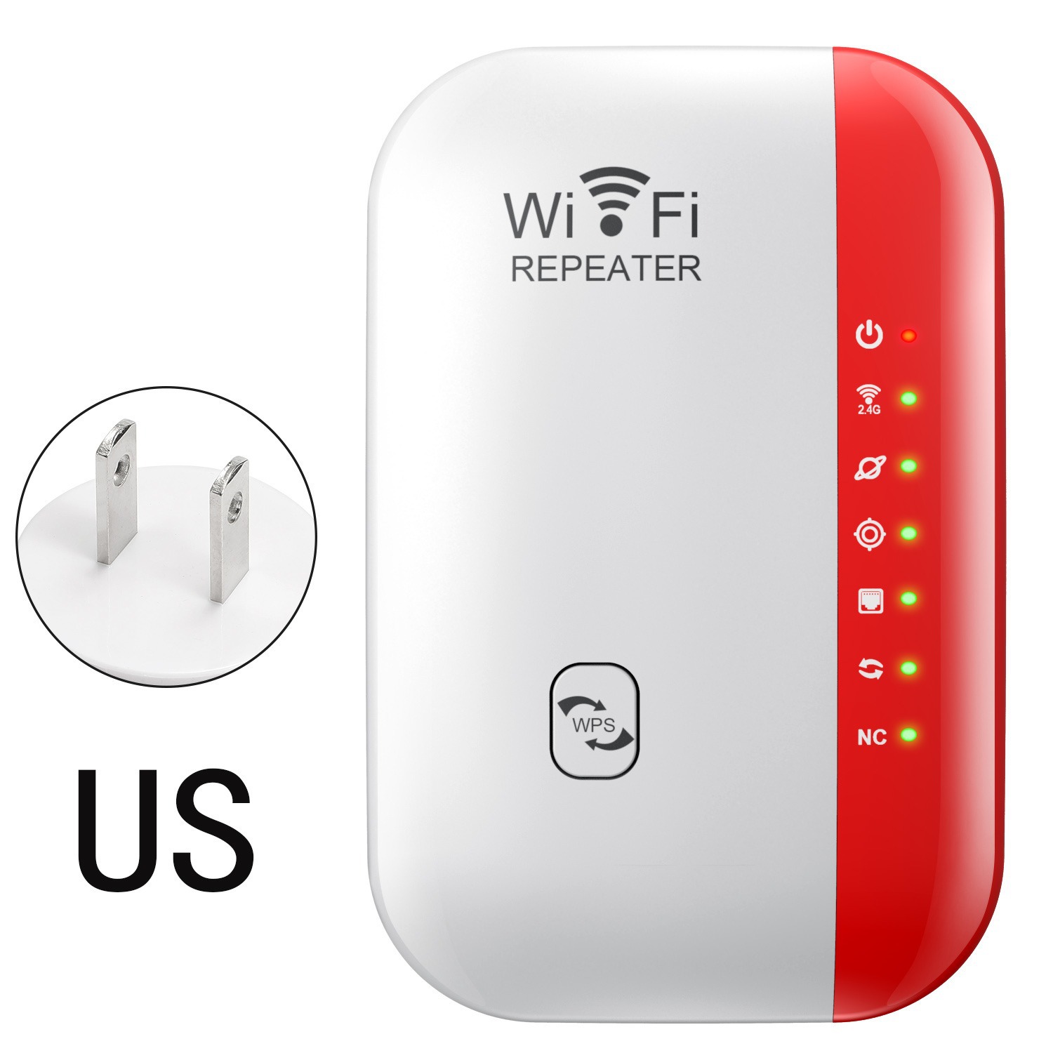 Troisième génération 7-lumière standard rouge avec câble réseau