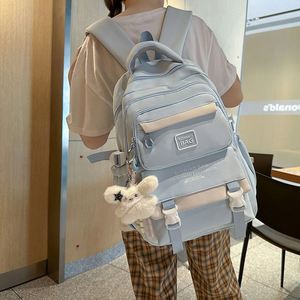Factory Wholesale Student Backpacks Teenagers School <b>Bag</b> Mochilas Large Capacity Middle Students <b>Bags</b> Girls - Product Image 2