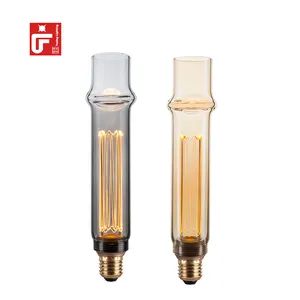 Dekorasyon Vintage Edison işık cam ampul E26/E27/E14/B22 antika Rn Led Filament ampul