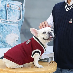새로운 고급 애완견 의류, 고양이 스웨터, 소형, 중형, 대형견용 니트 옷 - Product Image 6
