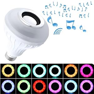 12 Wát Dimmable RGBW thông minh <span class=keywords><strong>LED</strong></span> ánh sáng bóng đèn âm nhạc Sync Wifi AC E26 B22 RoHS điều khiển từ xa nhựa PC thay đổi màu sắc - Product Image 4