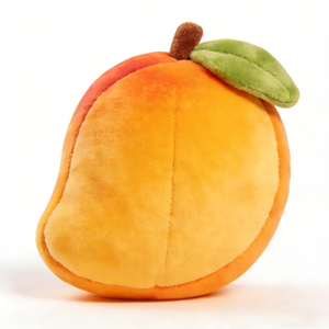 Peluche personnalisée en forme de mangue, compagnon de nuit doux et câlin, cadeau de la collection de peluches fruitées pour enfants - Product Image 6