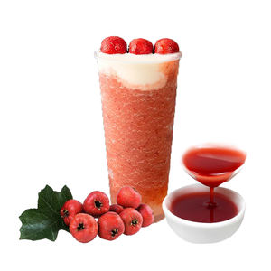 Concentré de jus d'aubépine de haute qualité 2L traité sous vide pour applications à base de thé Ingrédients Certificat de sucre Type Halal - Product Image 2