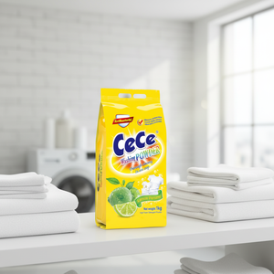 Detergente en Polvo para Ropa <span class=keywords><strong>CECE</strong></span> con Aroma a Lavanda, Ecológico, de Alta Espuma, para Uso en Lavadora - Product Image 1