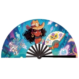 Abanicos de Mano de Plástico Ecológicos con Estilos Clásicos Tradicionales Personalizados, Abanicos de Bambú con Ángeles Tallados para Publicidad y Promoción - Product Image 4