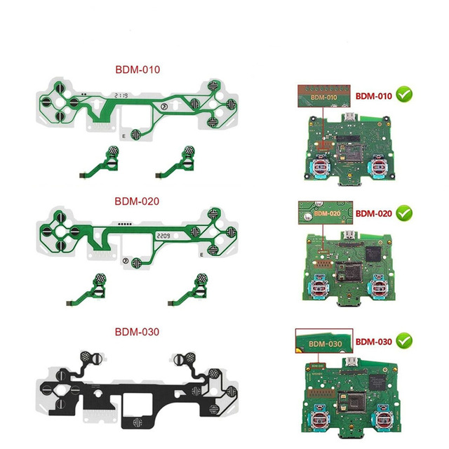Original V1.0 V2.0 V3.0 Conductive Film for PS5 Playstation 5 Controller Repair Parts