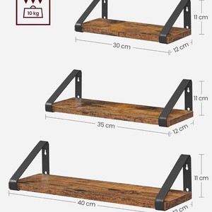 Dongming Bohao Wood Products <b>Wall</b> Mounted MDF Shelf Rectangle <b>Display</b> Rack Easy To Install Not Easy To Split - Product Image 5