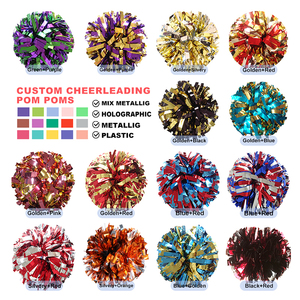 Hot Bán Đôi Đầu Cầm Tay Tất Cả Các Ngôi Sao Cổ Vũ Bóng Nhà Máy Trực Tiếp Laser + Nhựa Pompom Tất Cả Các Ngôi Sao Cổ Vũ Công Cụ - Product Image 3