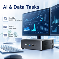 Mini PC I9 de 12.ª/13.ª Generación 12900H, Mini PC para Juegos con Wifi6e, Mini PC de Escritorio Empresarial con Ddr5 de 64 GB, Pcie4.0 M2