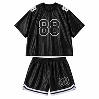 Conjunto Deportivo para Niños, Jersey y Pantalones Cortos de Secado Rápido, Ropa Deportiva para Niños, Personalizable con Marca Privada OEM