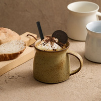 Tasse en céramique rétro haut de gamme coffre-fort pour micro-ondes PC matériel thermique chaud personnalisé «thé de l'après-midi» inspiré Couple tasse cadeau parfait