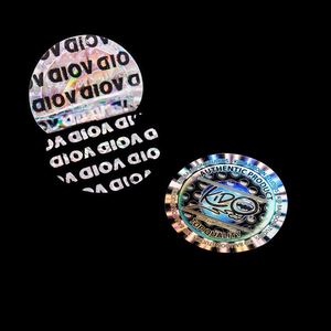 Etiquetas de Seguridad de Vinilo con Holograma Personalizadas Directas de Fábrica |   Etiquetas Adhesivas con Protección Antimanipulación y Antifalsificación para Uso Químico - Product Image 3