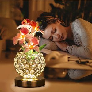 Luz Nocturna Decorativa LED Colorida con Forma de Tulipanes, Rosas, Phalaenopsis y Árbol de Semillas de Girasol para Fiestas y Festivales - Product Image 6