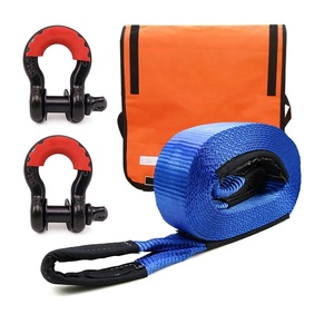 Sangle de remorquage personnalisée pour voiture, 2 pièces, 3 ", 9m, 30000 Lbs, robuste, anti-casse, sac de rangement - Product Image 1