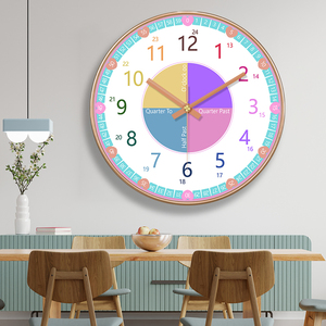 <span class=keywords><strong>Reloj</strong></span> de Pared Educativo Analógico Ultra Silencioso con Diseño de Animales, de Plástico y Vidrio, para Hogar, Aula, Sala de Estar, Escuela - Product Image 2