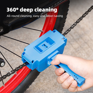 Limpiador de cadenas Yueli para bicicleta de montaña, herramienta de mantenimiento de cadenas con cepillo, material ABS, talla única, calidad de consumo - Product Image 4