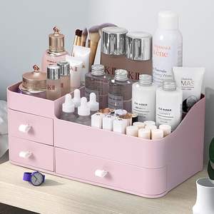 Cosmetic Organizer Rectangle Shape <b>Makeup</b> Perfume Lipstick Brush Lash Eye Shadow Foundation Dresser Storage <b>Box</b> - Product Image 4