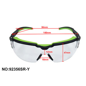 Industrial Safety <b>Glasses</b> with Rubber Nose Pad and TPR Temples Laser Safety Eyewear - Product Image 5