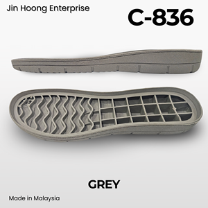 Chaussons légers et durables pour femmes Jin Hoong, antidérapants, en PVC, semelle extérieure grise, résistants à l'eau, modèle C-836 - Product Image 2