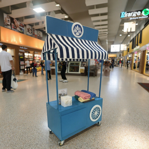 Meilleures ventes : présentoir moderne et écologique en métal pour chariot à main, comptoir pour centres commerciaux, magasins, cosmétiques, serviettes, usine - Product Image 6