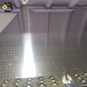 Tôle micro perforée de fabricant de la Chine de haute qualité/calandre de haut-parleur de maille métallique perforée de feuilles d'aluminium