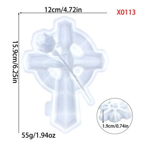 Moule de moulage en résine de silicone fait main Kingnoo, forme irrégulière, 1 pièce, style DIY, ornements décoratifs, outils pour gâteaux, en stock dans le Hebei - Product Image 3