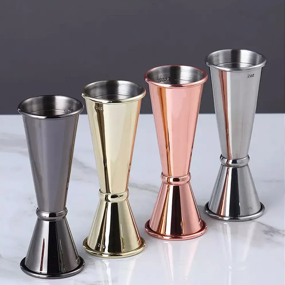 Professional Bar Tools Stainless Steel Cocktail Shaker Set With Bartending Kit Mixing Tool Home Bar Drink