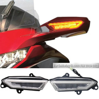 RACEPRO Moto Rétroviseur Avant LED Clignotant Lampe Clignotant Indicateur pour Honda Goldwing GL1800 F6B 2018-UP