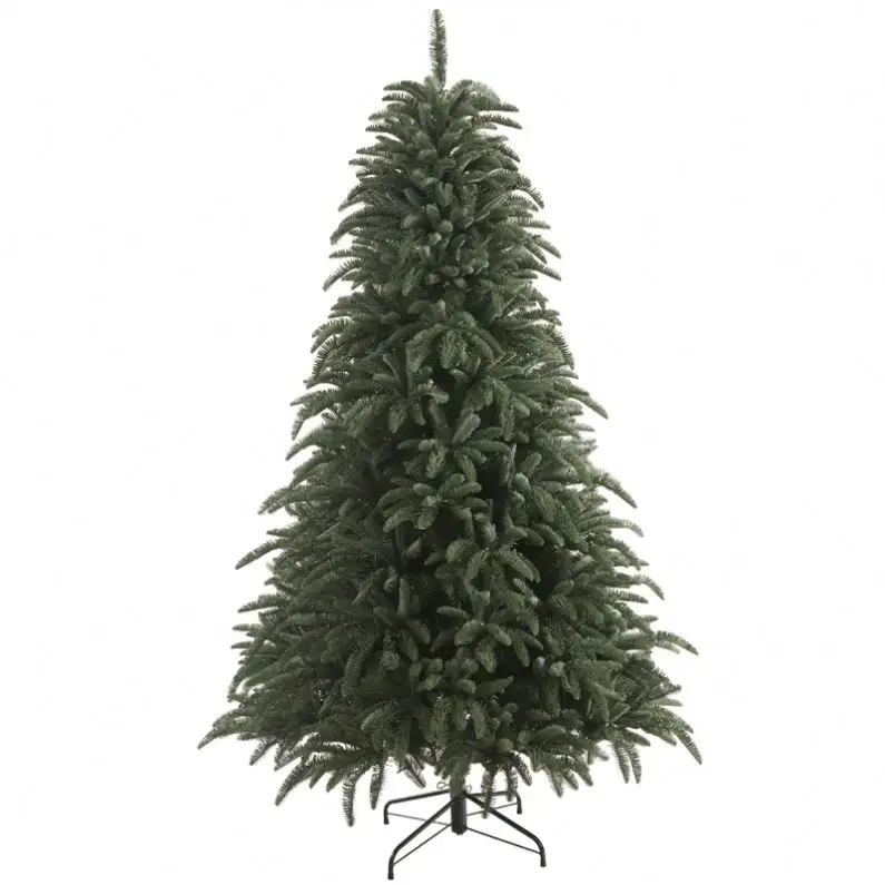 Prêt à expédier 4ft 5ft 6ft 7ft arbre de Noël PE de luxe non éclairé arbre de Noël artificiel réaliste complet