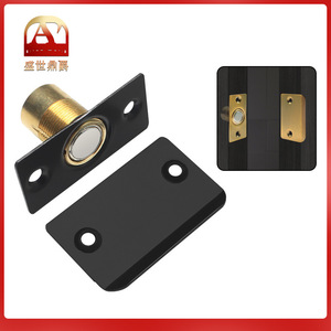 Loquet de porte tactile en acier inoxydable, loquet de porte d'armoire magnétique réglable, design minimaliste pour portes intérieures - Product Image 5