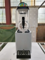 Mesin Slush 3 Tangki Laris Manis, Mesin Pembuat Jus Elektrik untuk Pendingin di Bar